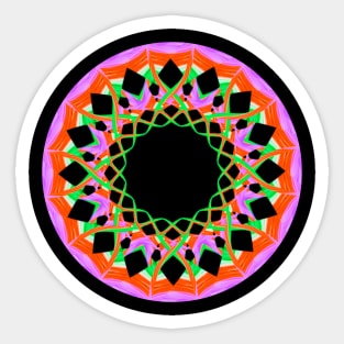 Colorful mandala Sticker